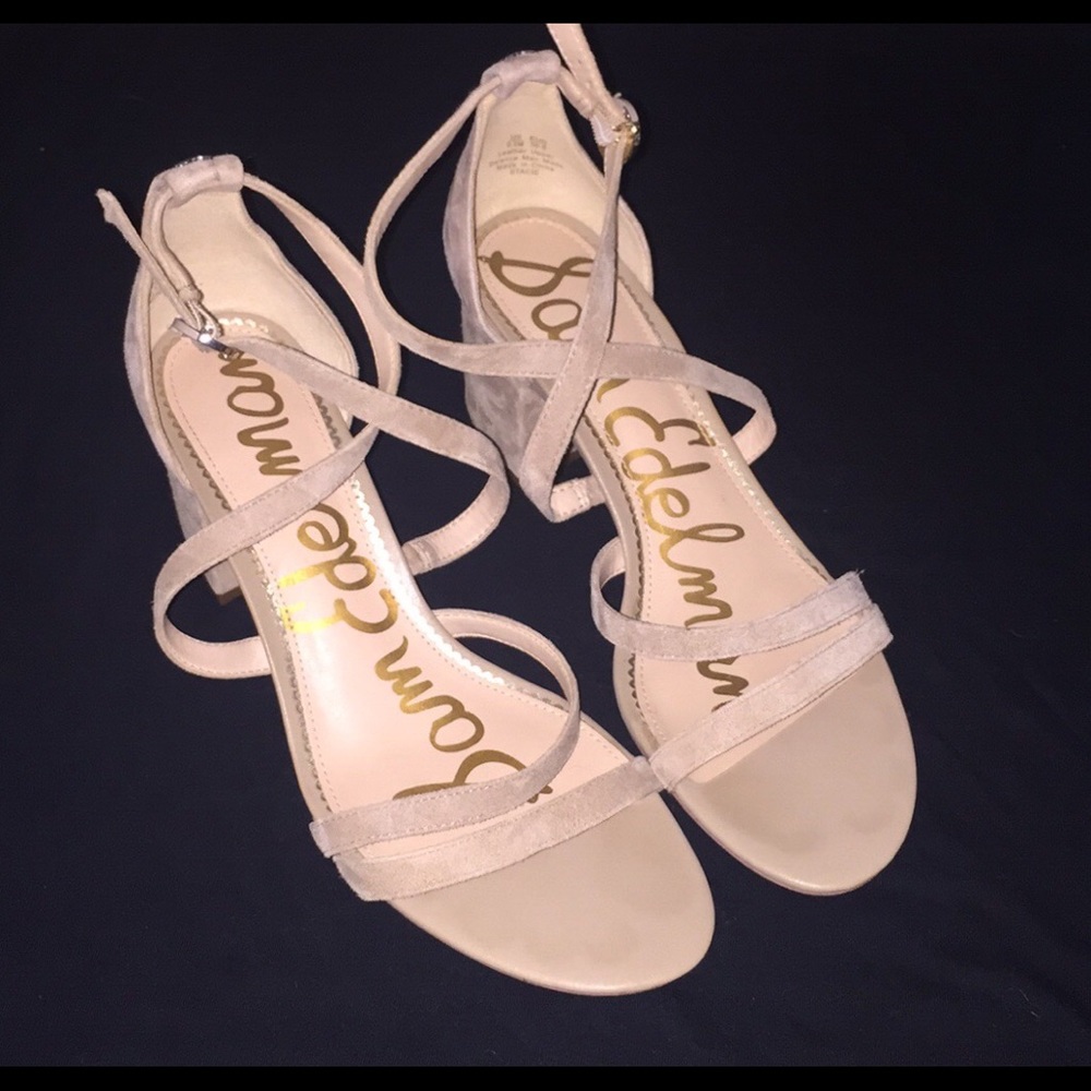 Gorgeous Sam Edelman block heel sandal pumps👡 9.5